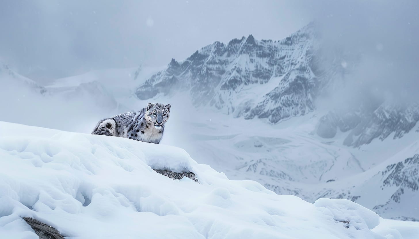 la panthère des neiges