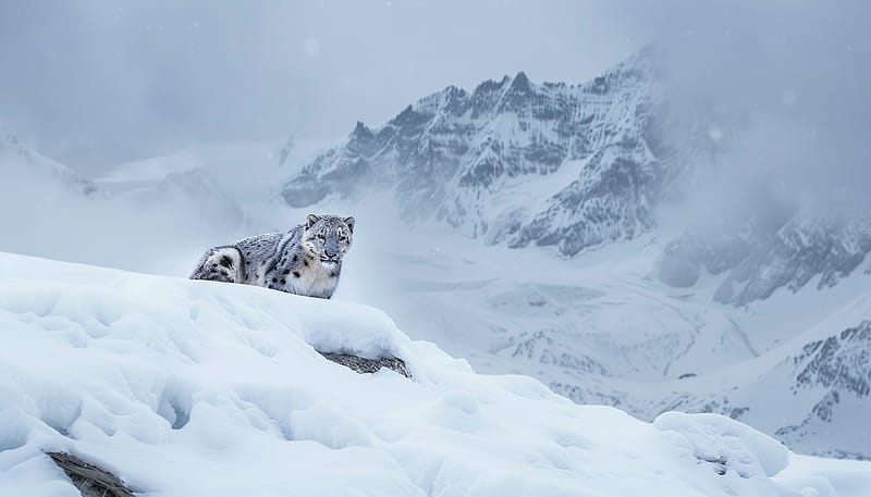 la panthère des neiges